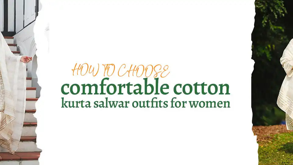 Cotton kurta salwar for women in India featuring a comfortable traditional cotton outfit with dupatta for daily and festive wear