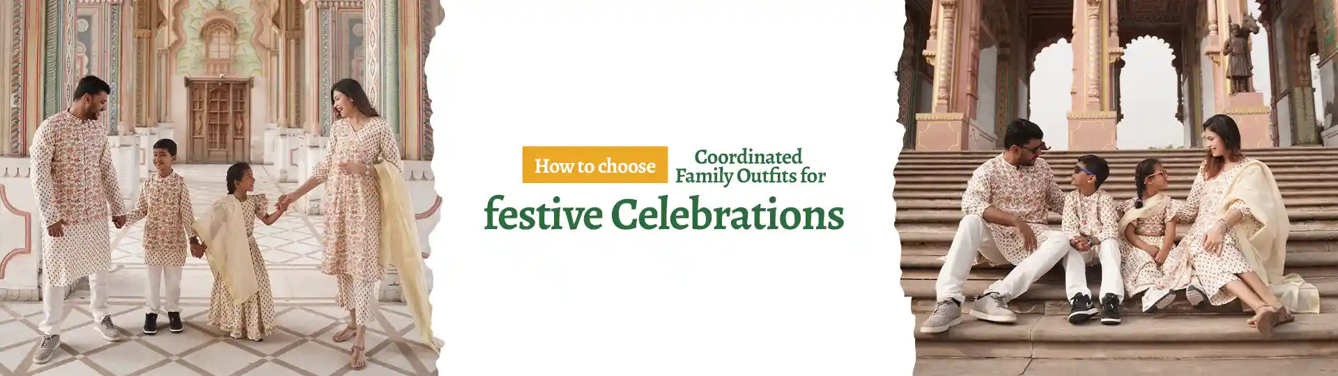 How to choose coordinated family outfits for festive celebrations