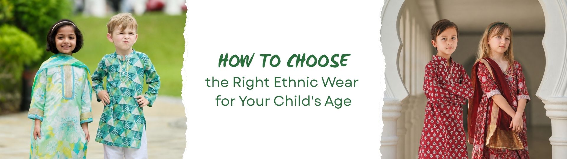 How to Choose the Right Ethnic Wear for Your Child's Age