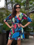Havana Women Short Dress in Black Amazon Nimbu