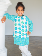 Shan Aqua Boys Kurta Jacket Set